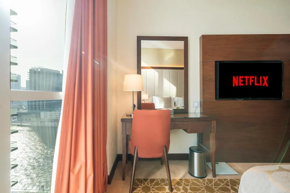 Apartment Modern 1Br W & Pool, Gym, Canal & Burj Khalifa Views Dubai United Arab Emirates